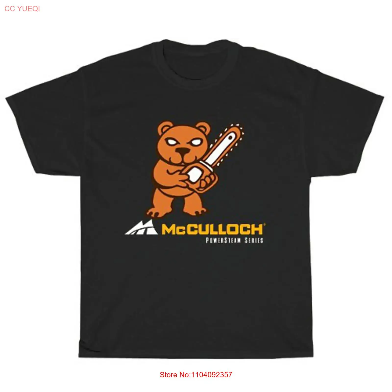 Vintage Fashion Logo - McCulloch chainsaw Logo American Men's T