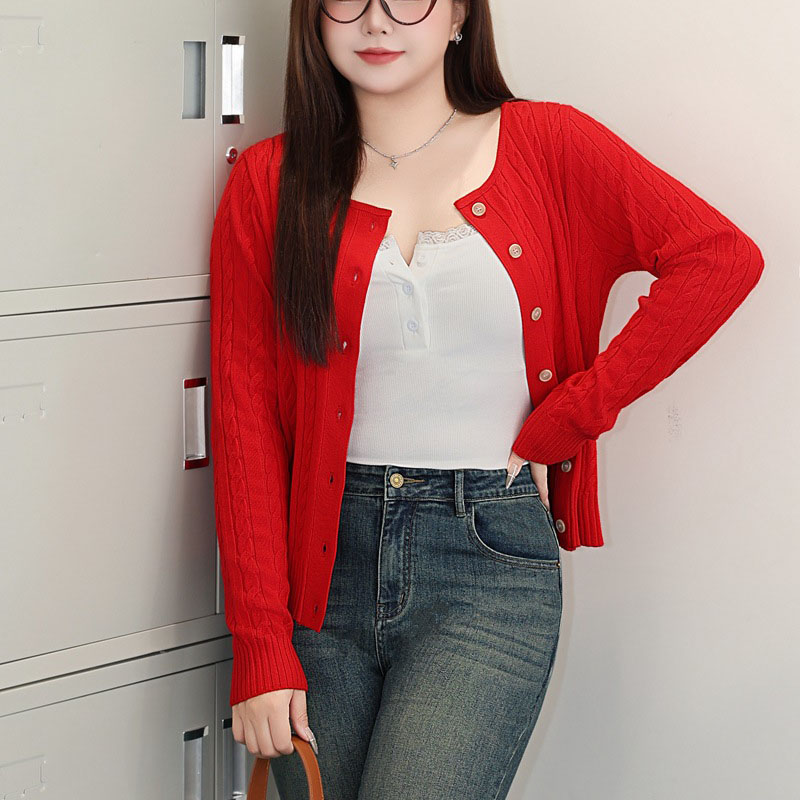 Vintage Fashion Plus Size - Fashion Plus Size Women's Sweaters Cardigan
