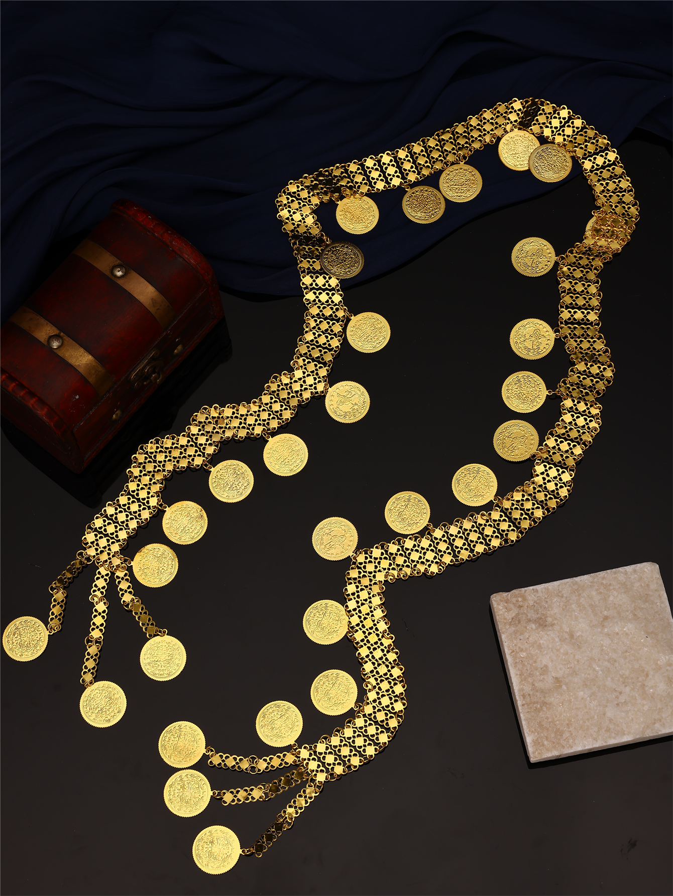 Vintage Fashion Tumblr - Luxurious Vintage Women's Body Chain, Multifunctional,