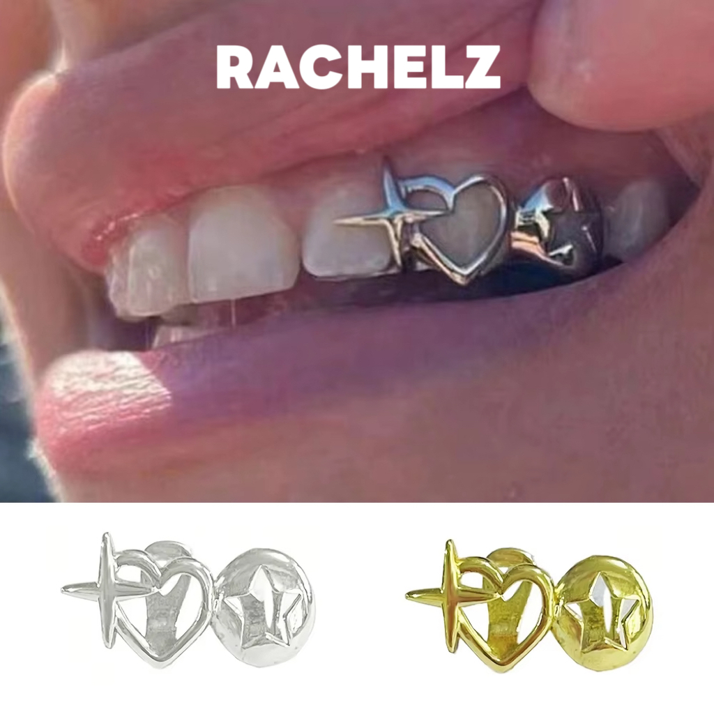 Vintage Fashion Guild - RACHELZ Y2K Vintage Double Hollow Heart