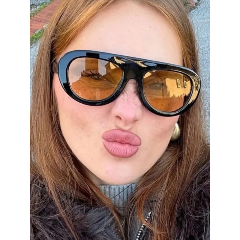 Y2K Retro Round Sunglasses Tre – Vintage Fashion Girl recenzja i cena