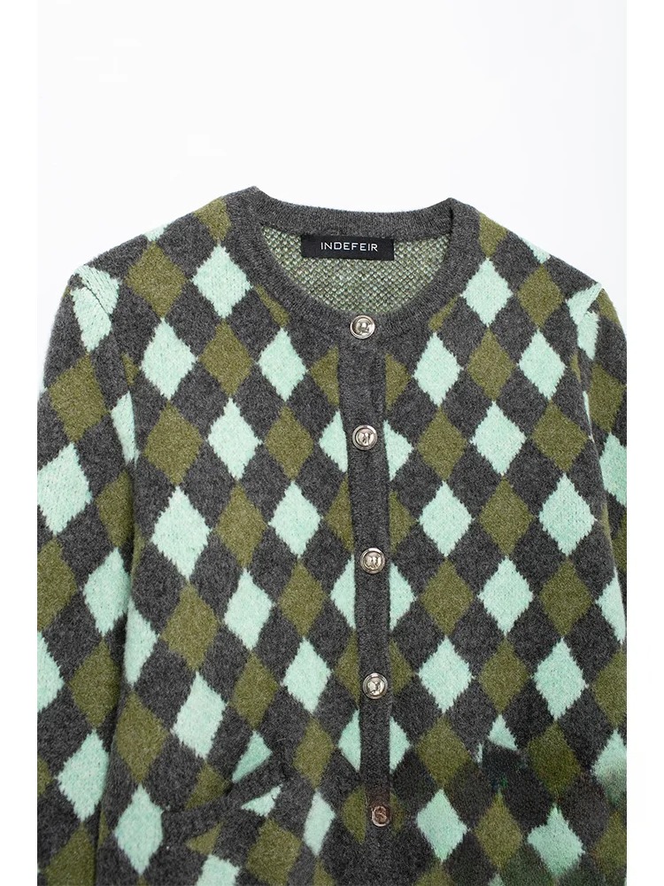 KONDALA Vintage Casual Chic Wo – Crop Cardigan Vintage recenzja i cena