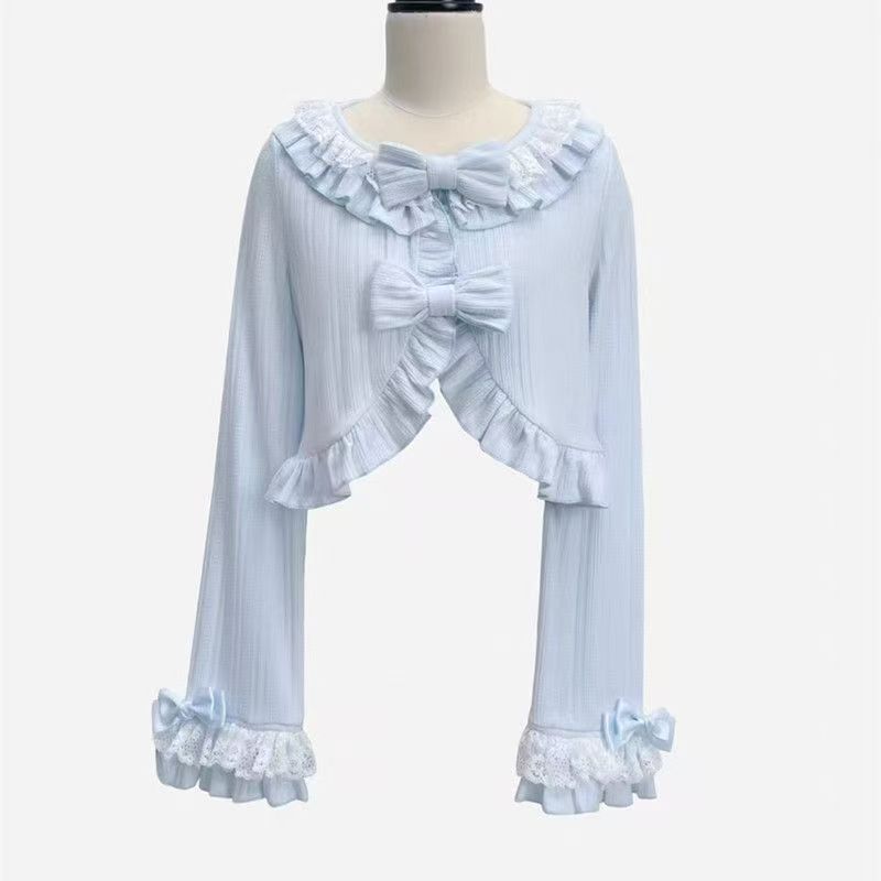 Vintage Lolita Bolero Jacket w – Crop Cardigan Vintage recenzja i cena