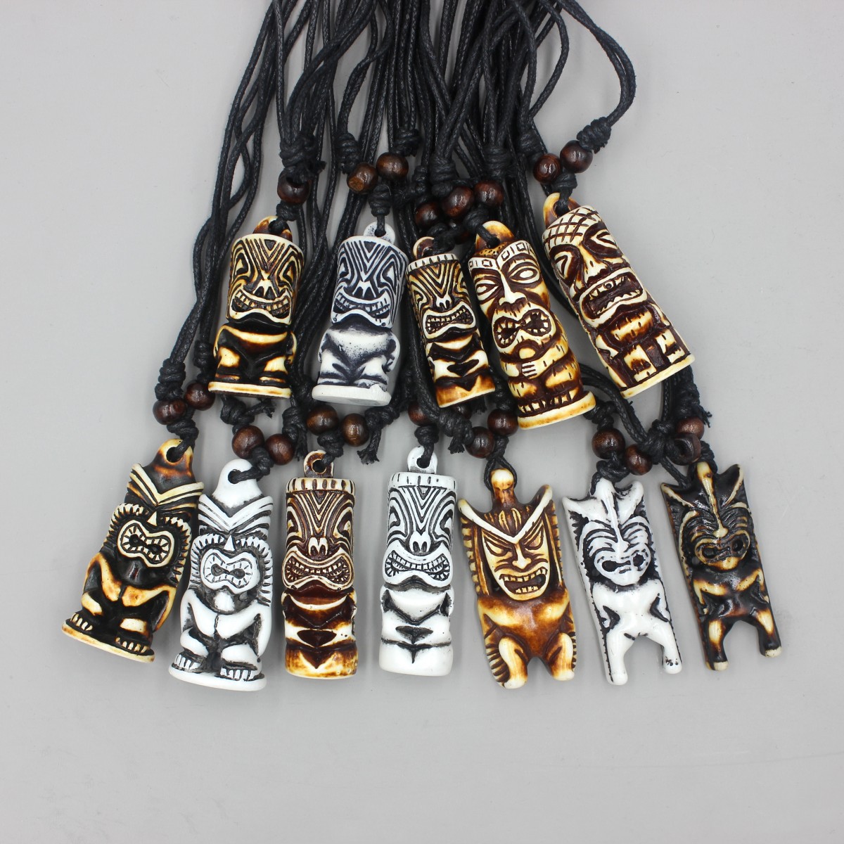 12pcs/Lot Hawaiian Tiki totem  – Vintage Fashion Nz recenzja i cena