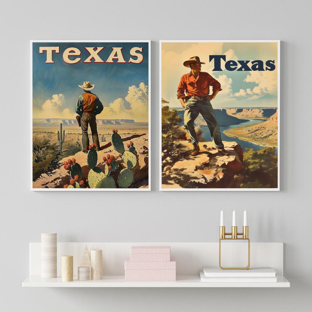 Western cowboy retro fashion P – Vintage Fashion Illustrations recenzja i cena