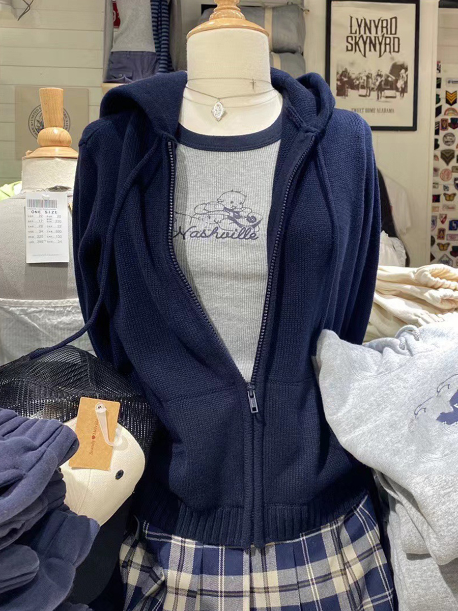 Sweet Cute Solid Knitted Cardi – Crop Cardigan Vintage recenzja i cena