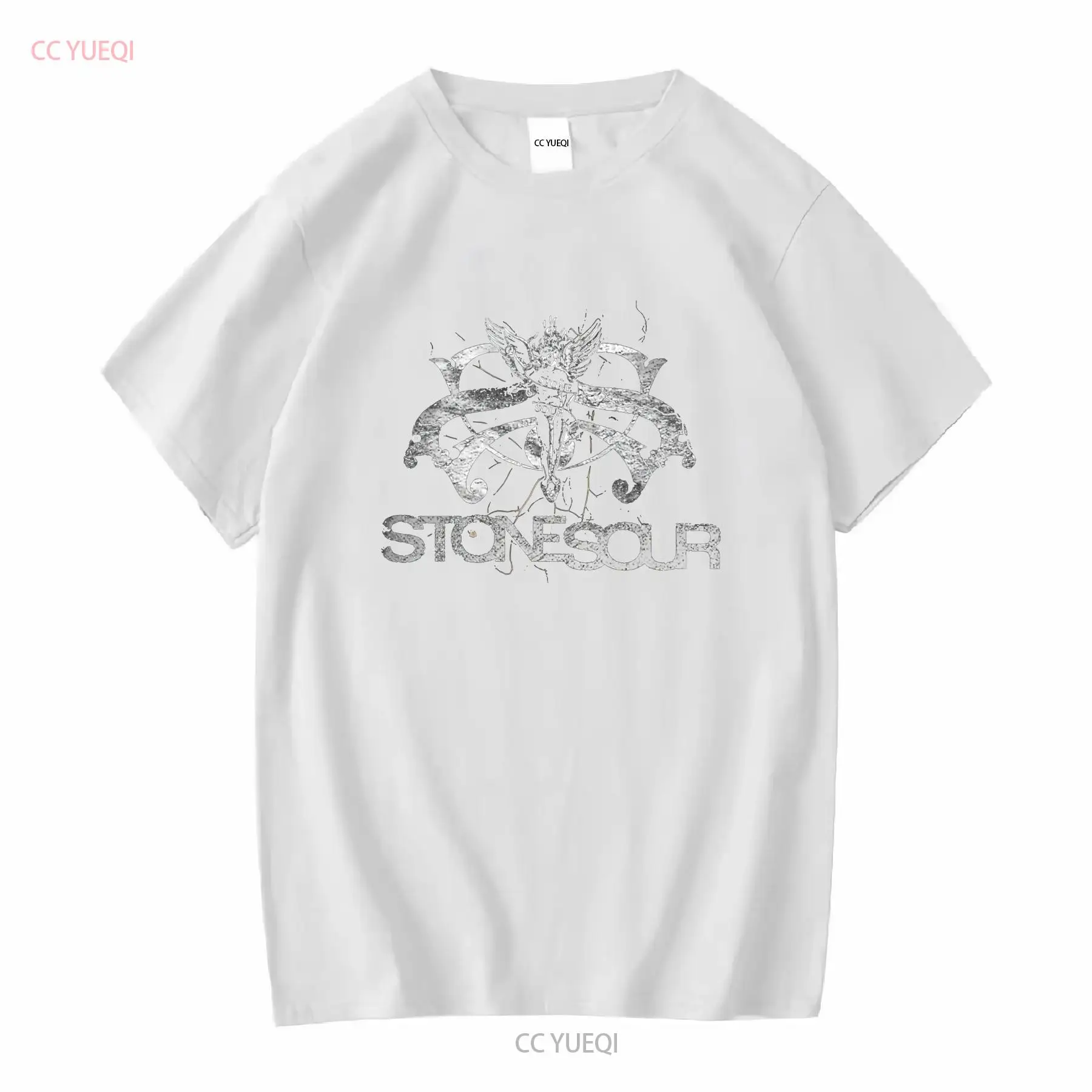 T shirt American Rock Logo The – Vintage Fashion Logo recenzja i cena