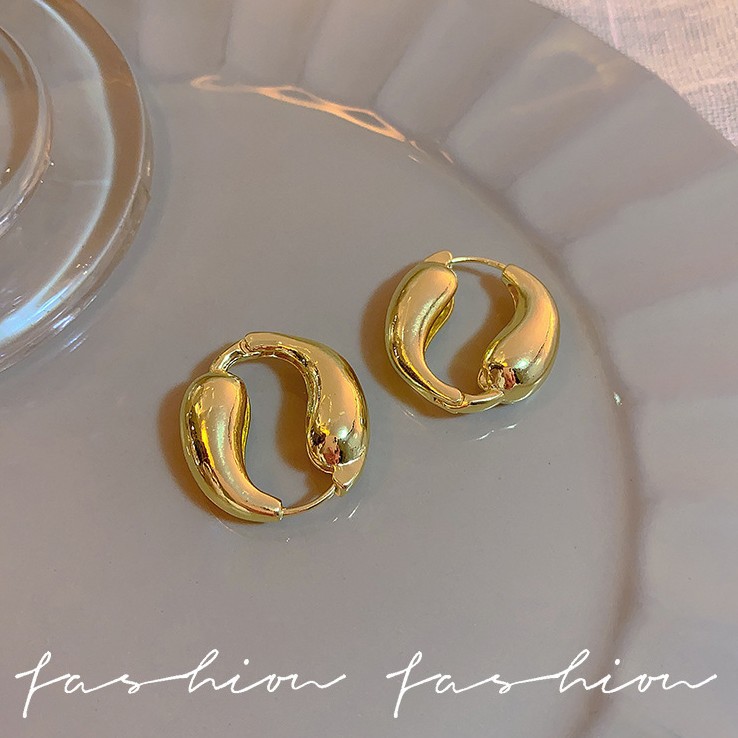 Korean Fashion Gold Color U Ea – Vintage Fashion Guild recenzja i cena