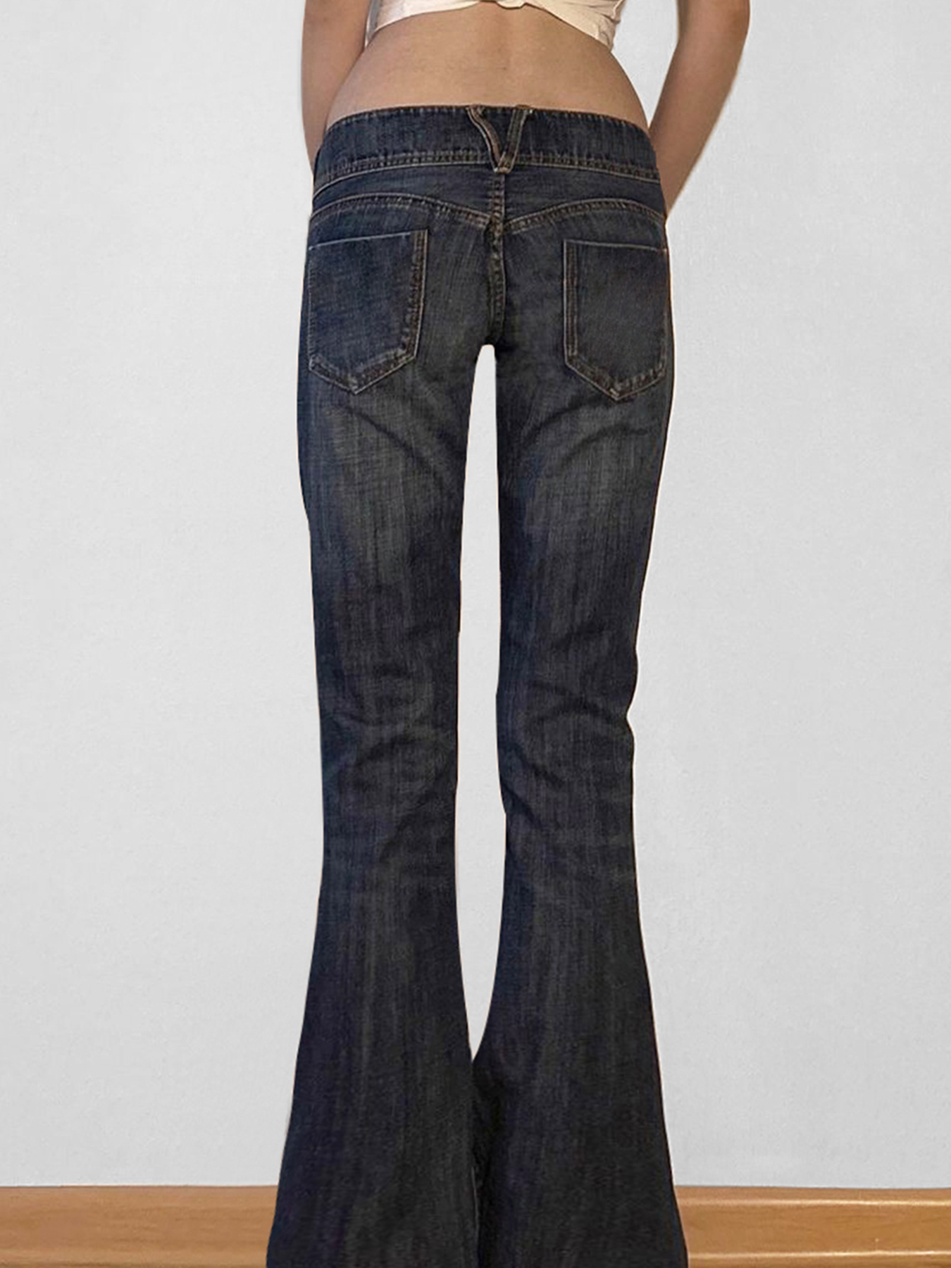 Vintage y2k Flared Jeans Retro – Mom Jean High Rise recenzja i cena
