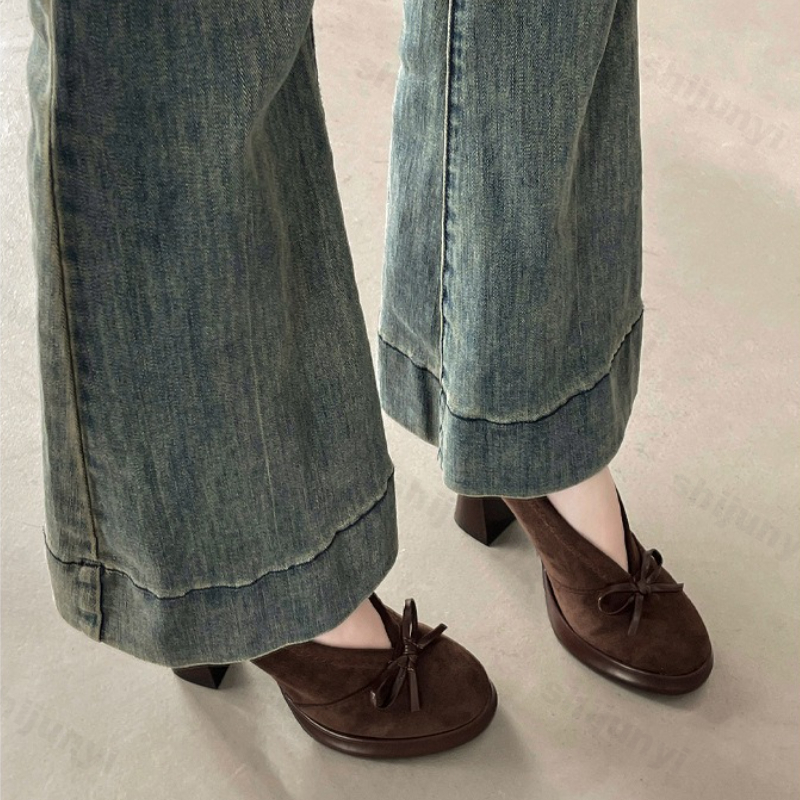 Women's High Heels 2025 Spring – Vintage Fashion Girl recenzja i cena