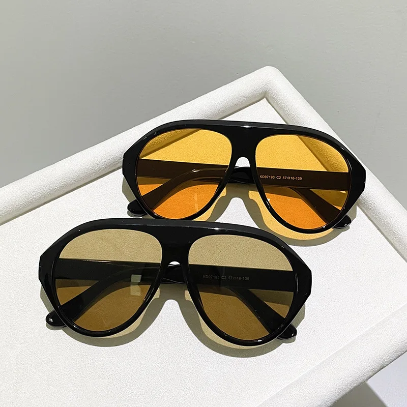 Fashion Oversized Pilot Sungla – Vintage Fashion Girl recenzja i cena