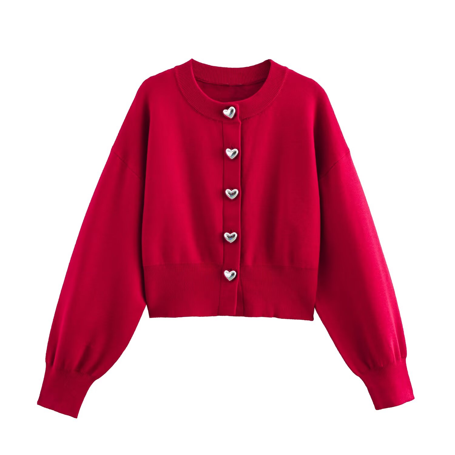 Women Cropped Knit Cardigan Bu – Crop Cardigan Vintage recenzja i cena