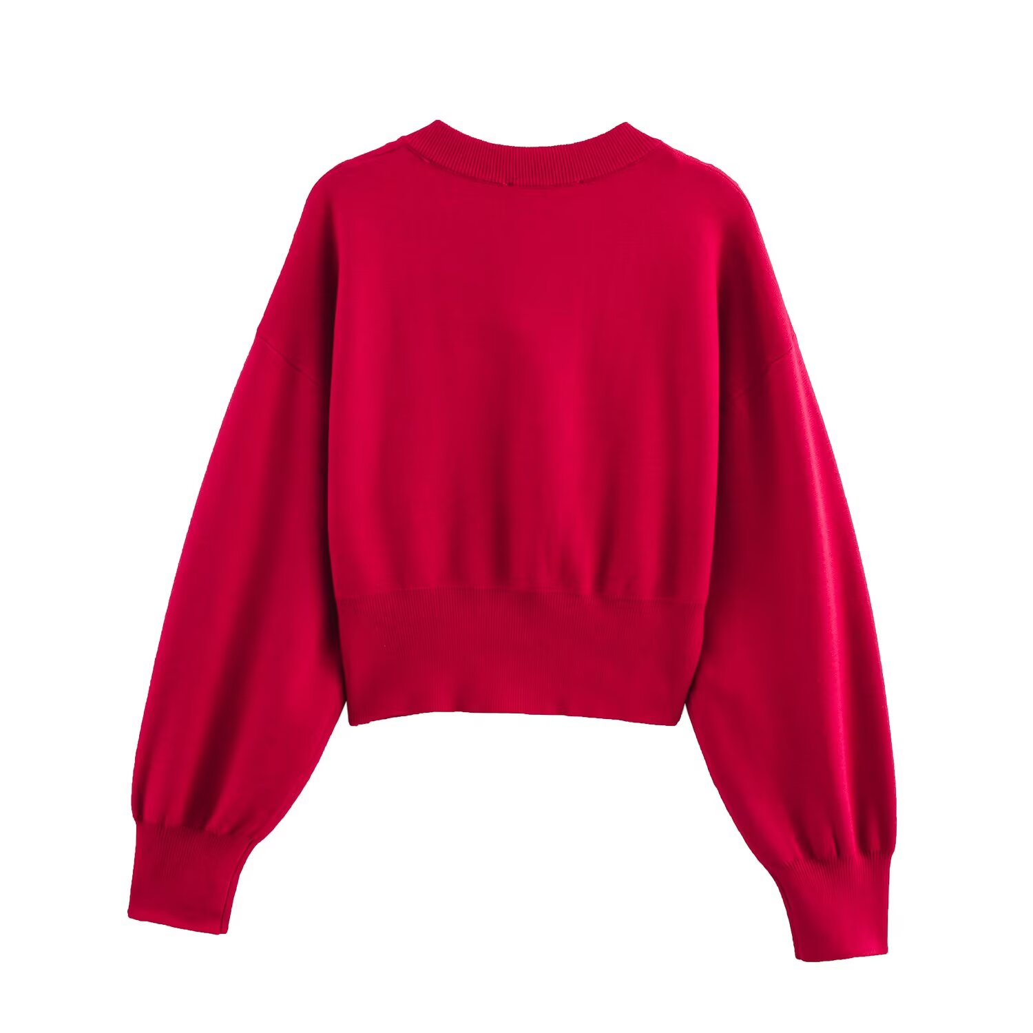 Women Cropped Knit Cardigan Bu – Crop Cardigan Vintage recenzja i cena