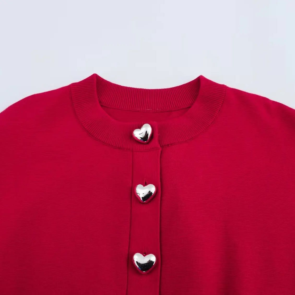 Women Cropped Knit Cardigan Bu – Crop Cardigan Vintage recenzja i cena