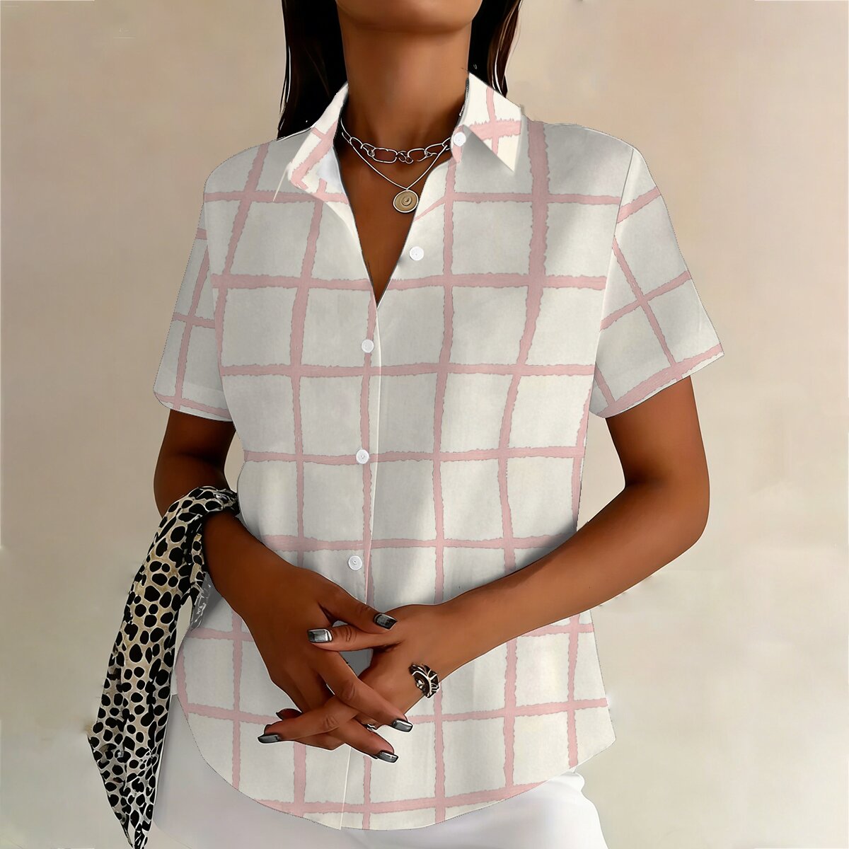 Fashion plus-size women's shor – Vintage Fashion Plus Size recenzja i cena