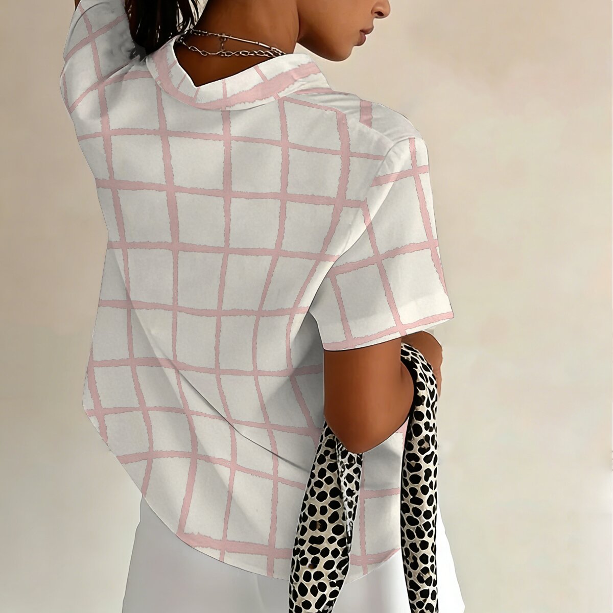 Fashion plus-size women's shor – Vintage Fashion Plus Size recenzja i cena