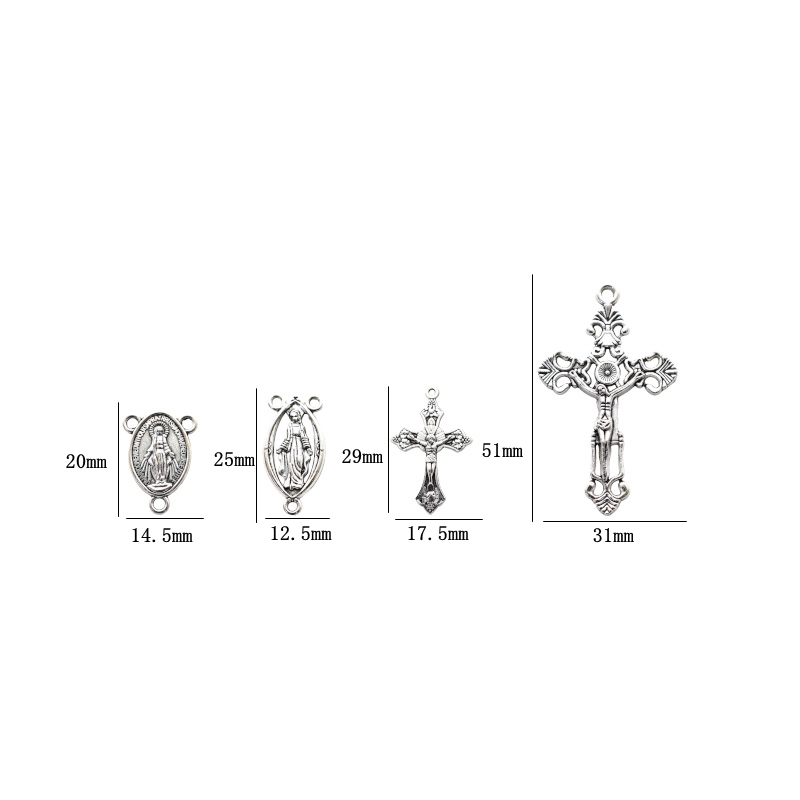 12pcs Center Miraculous Medal  – Vintage Fashion Nz recenzja i cena