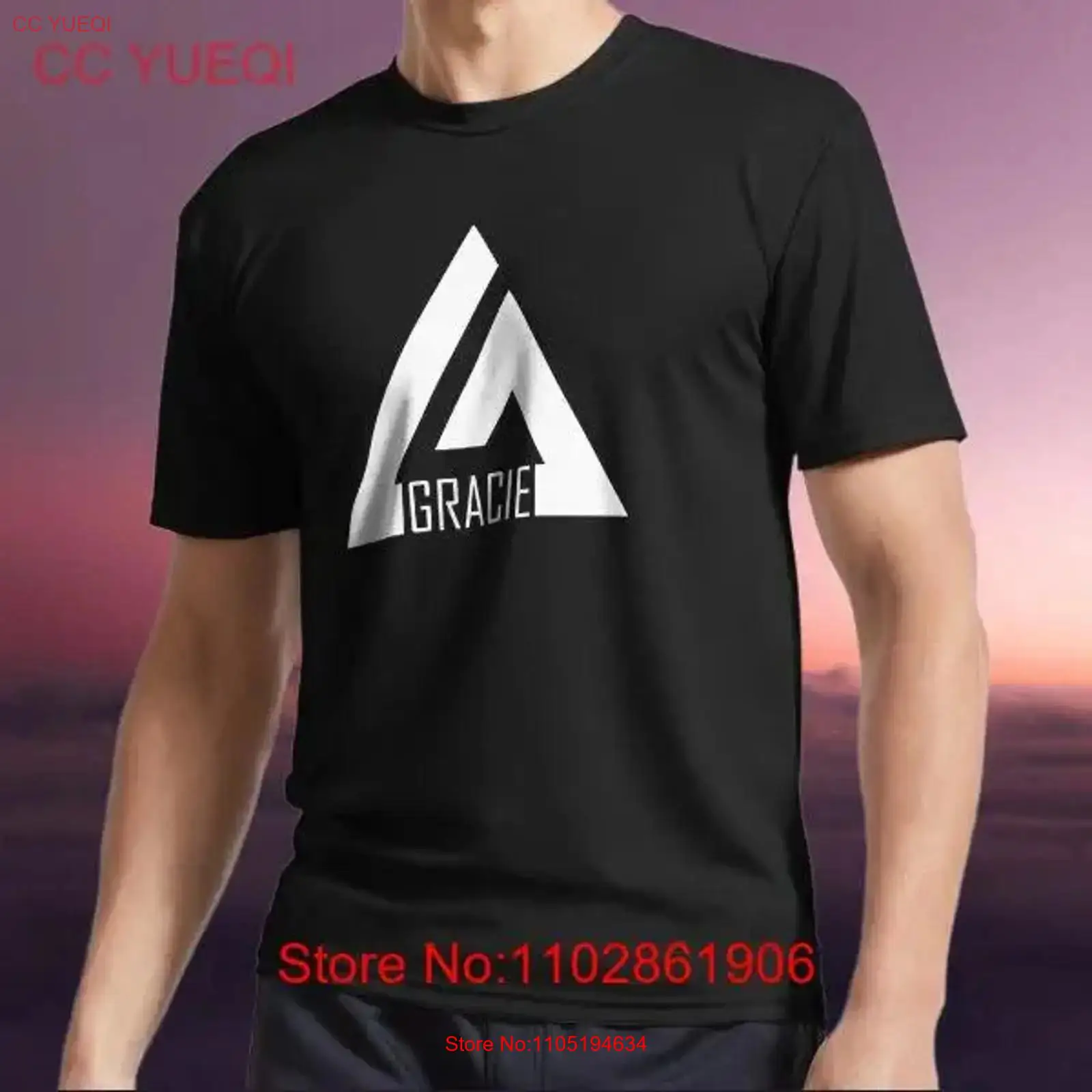New T Shirt BJJ Gracie Active  – Vintage Fashion Logo recenzja i cena