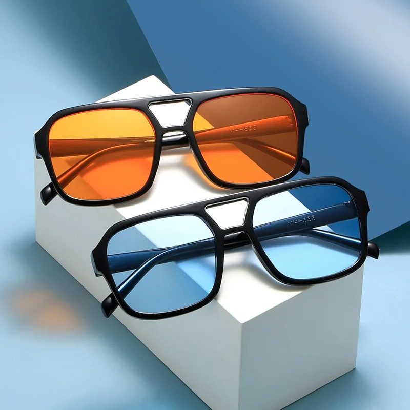 New Pc Frame Round Sunglasses  – Vintage Fashion Girl recenzja i cena