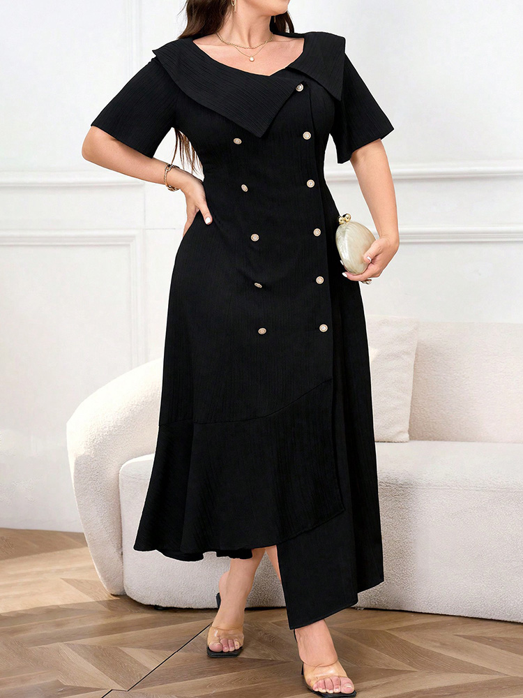 GIBSIE Plus Size Vintage Doubl – Vintage Fashion Plus Size recenzja i cena