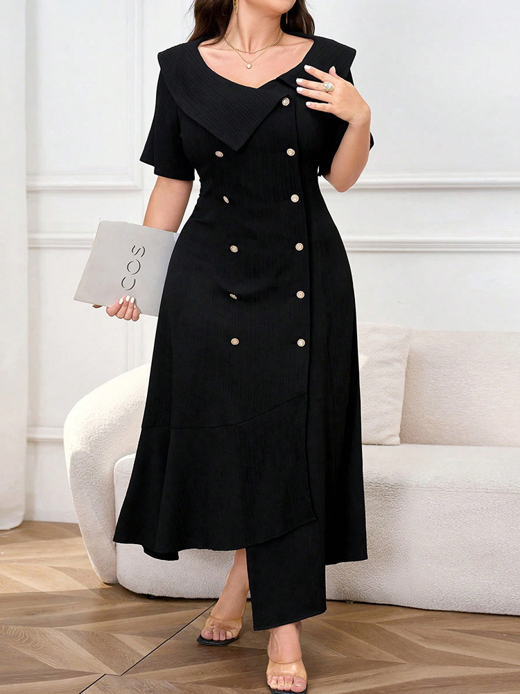GIBSIE Plus Size Vintage Doubl – Vintage Fashion Plus Size recenzja i cena