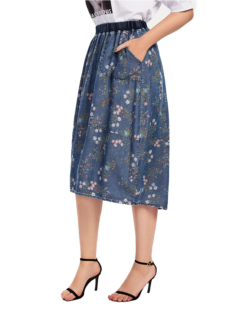 Women's plus Size Casual Denim – Vintage Fashion Plus Size recenzja i cena