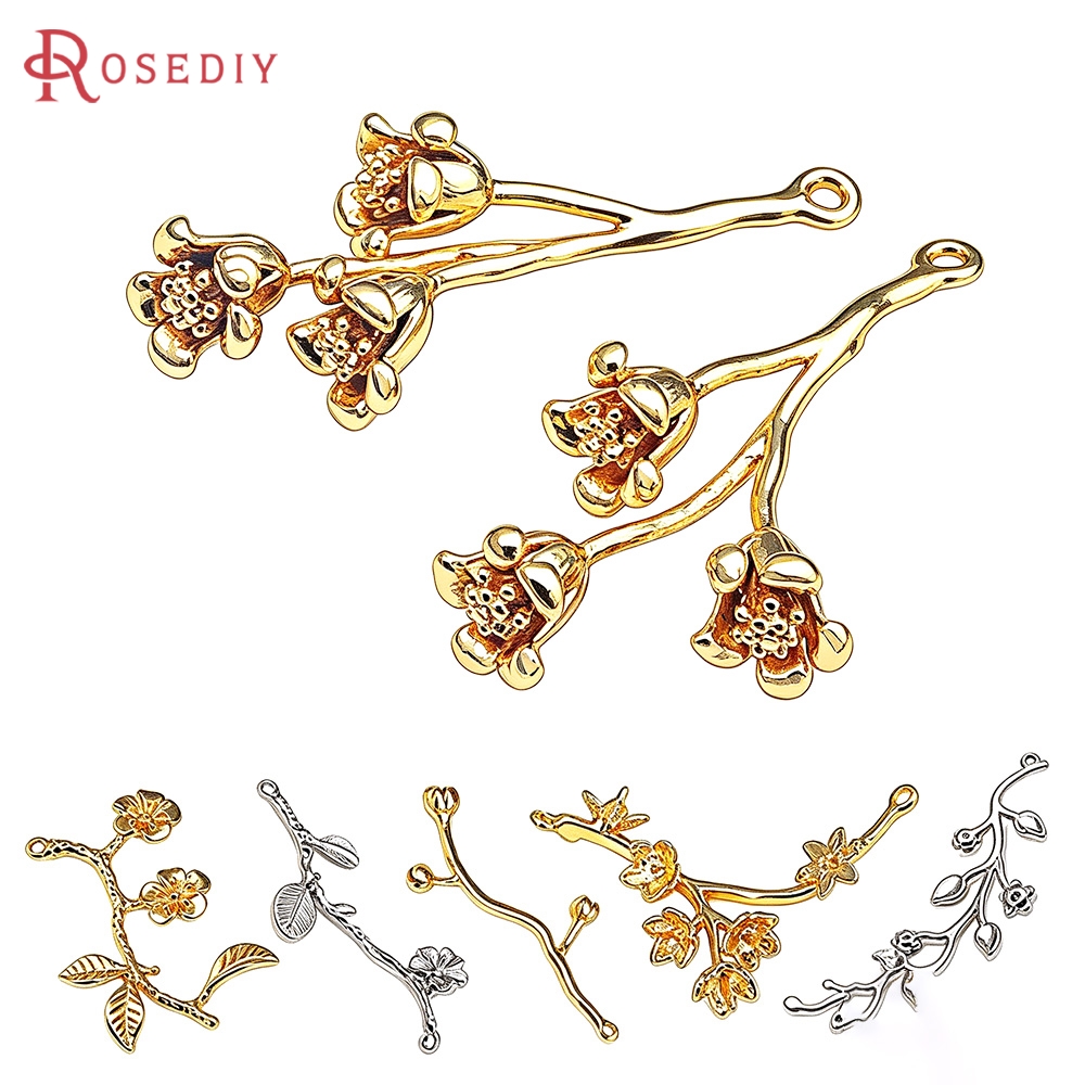 18K Gold Color Brass Flower Br – Vintage Fashion Necklace recenzja i cena