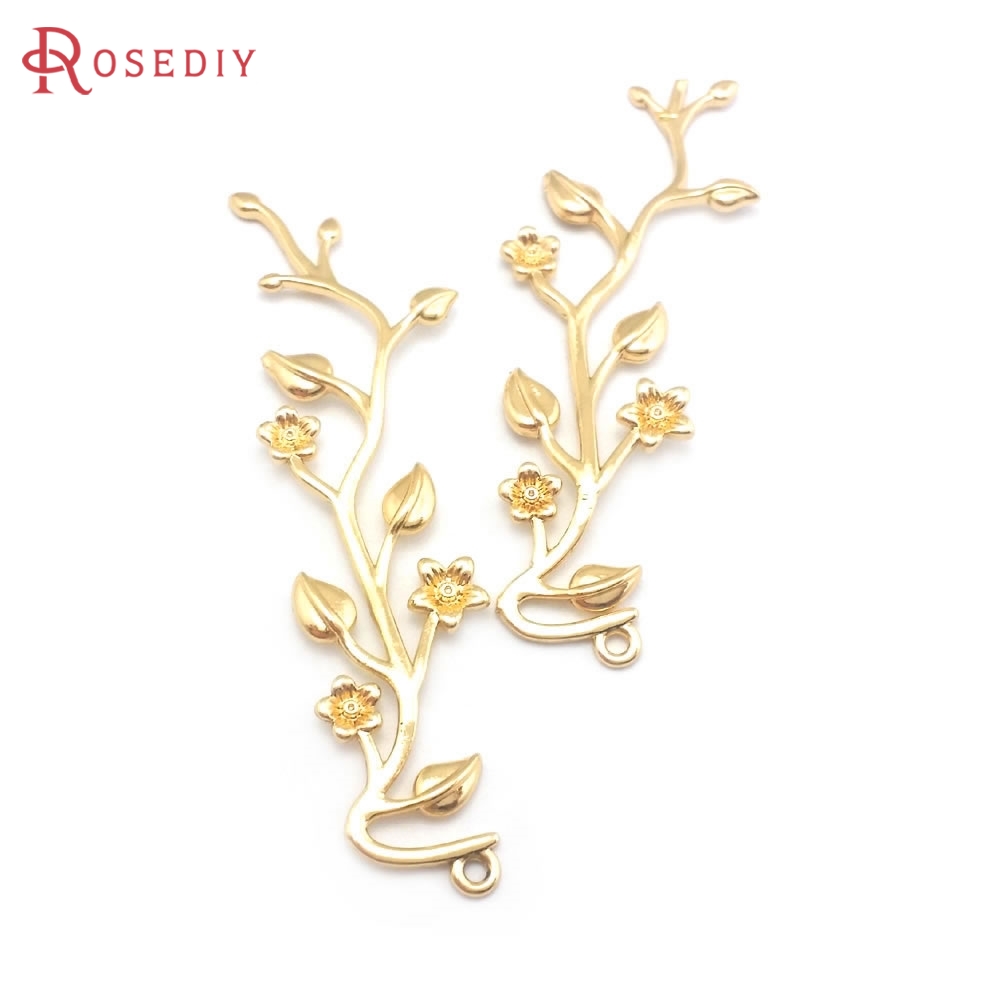 18K Gold Color Brass Flower Br – Vintage Fashion Necklace recenzja i cena