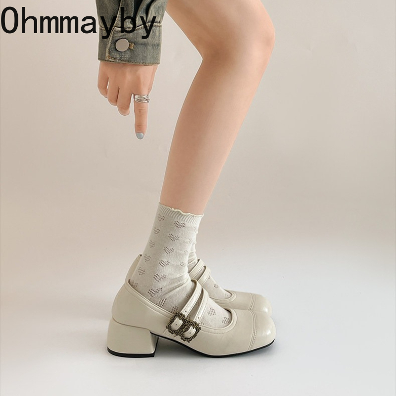 Vintage Thick Heel Women Mary  – Vintage Fashion Girl recenzja i cena