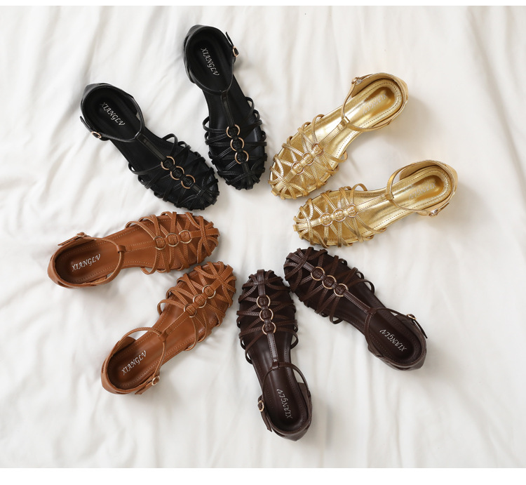 Plus Size Women Roman Sandals  – Vintage Fashion Plus Size recenzja i cena