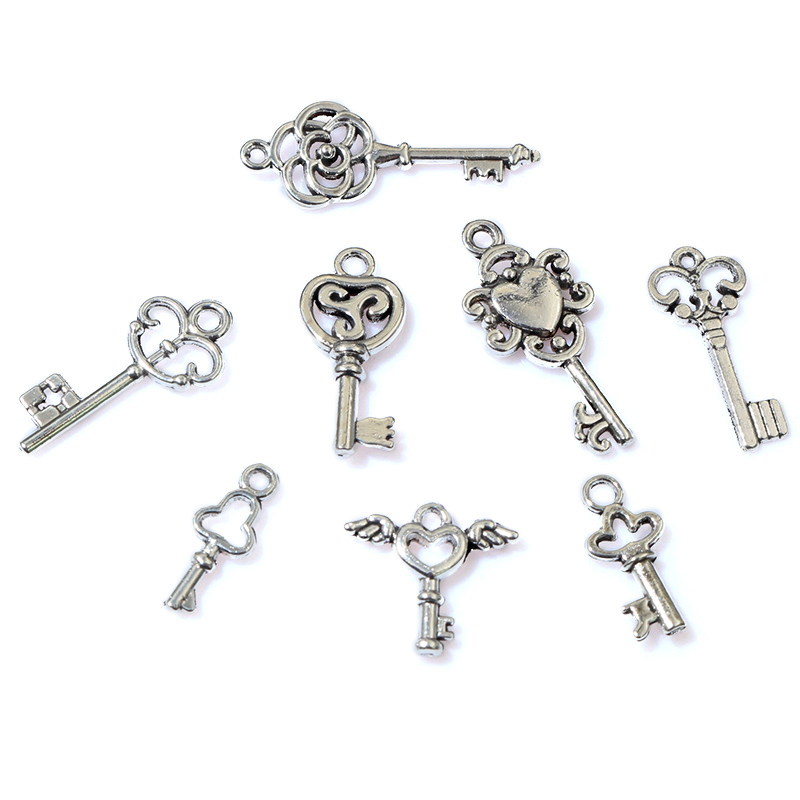 50pcs Vintage Small Key Charms – Vintage Fashion Tumblr recenzja i cena