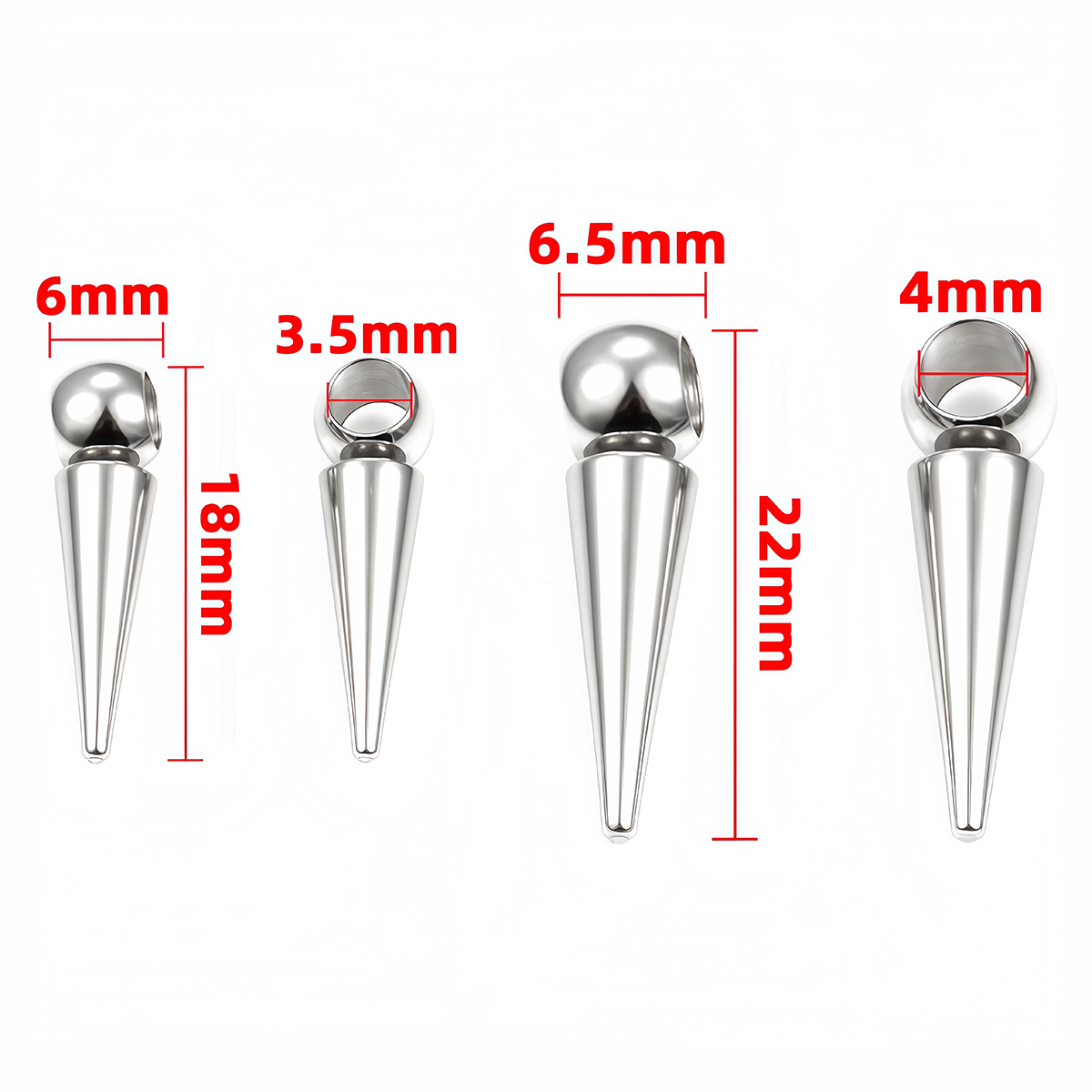 10pcs Retro Cone Charms Pendan – Vintage Fashion Necklace recenzja i cena