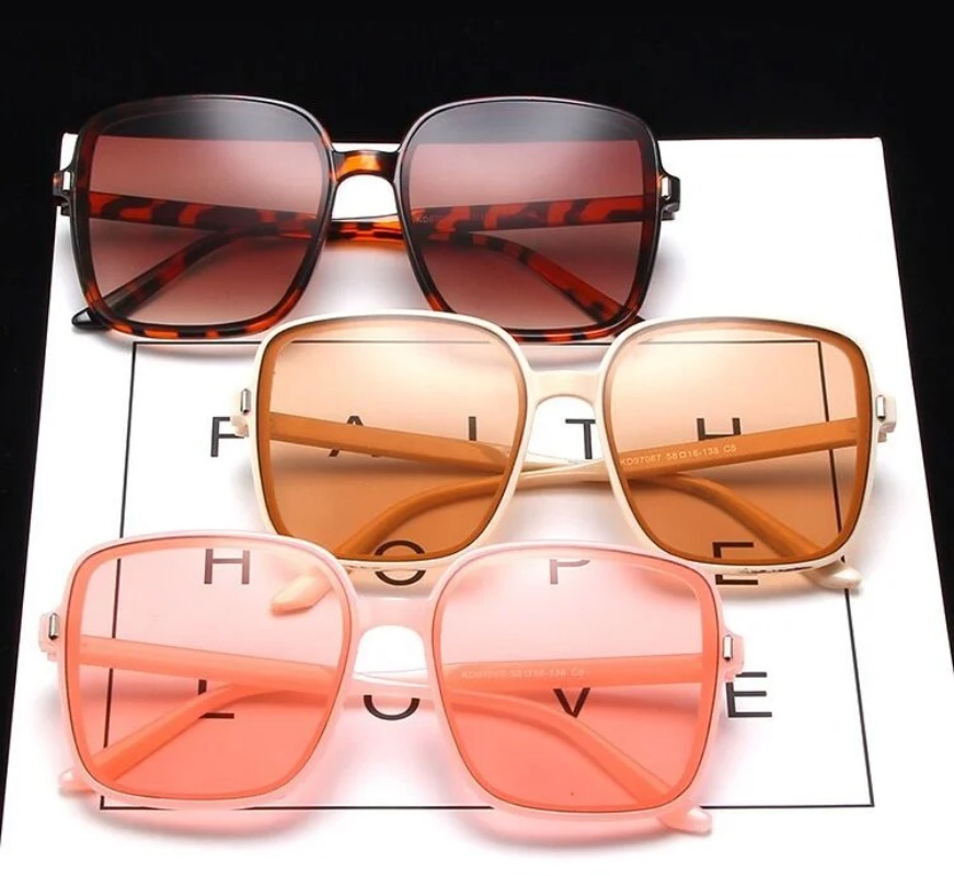 Vintage Oversized Square Sungl – Vintage Fashion Girl recenzja i cena