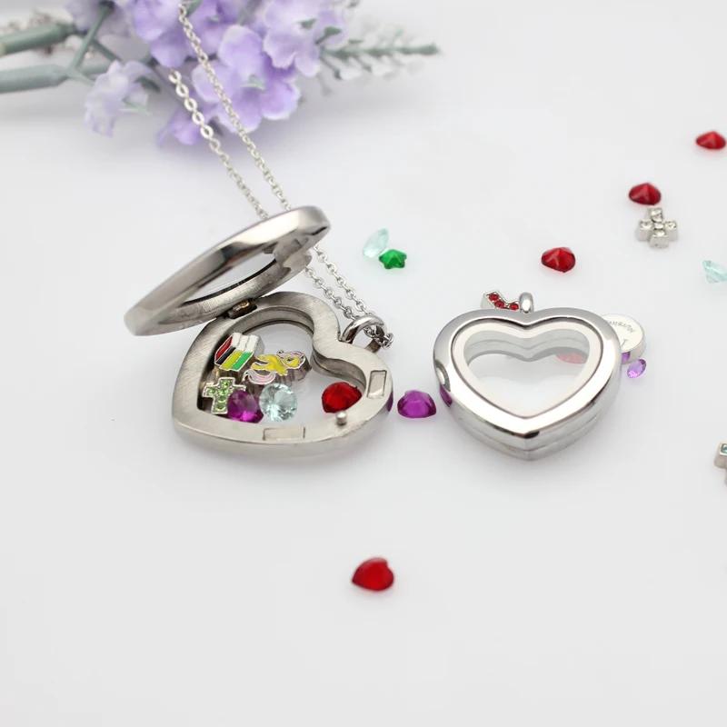 24mm 30mm heart Floating Locke – Vintage Fashion Necklace recenzja i cena