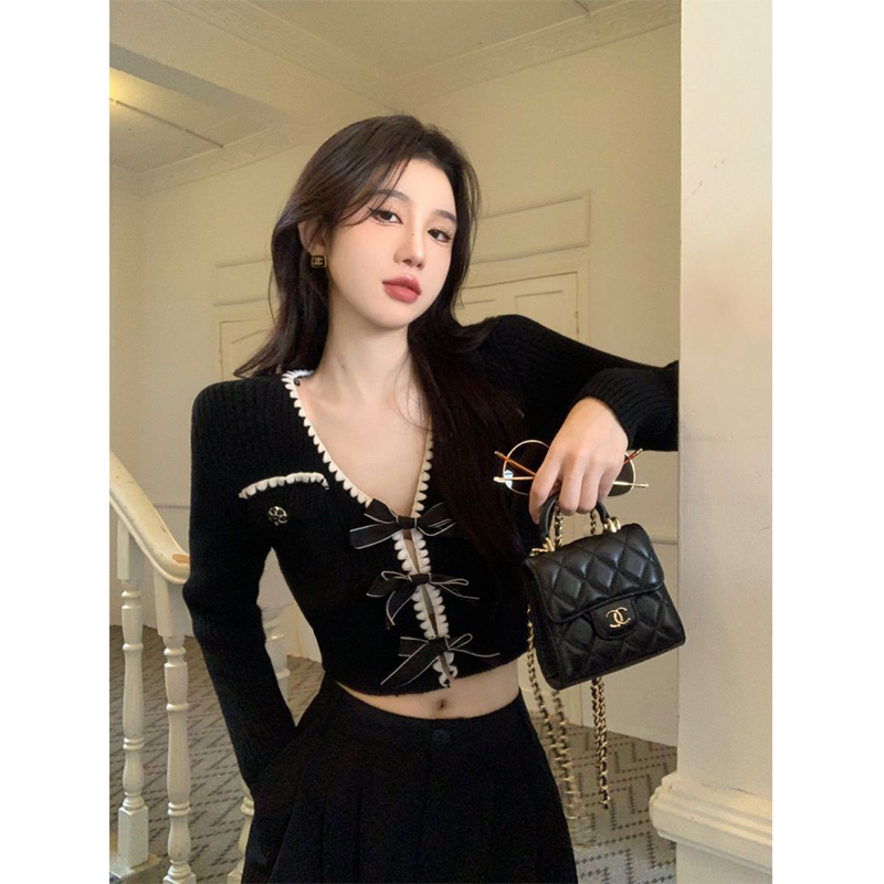 MEXZT Vintage Knitted Cardigan – Crop Cardigan Vintage recenzja i cena