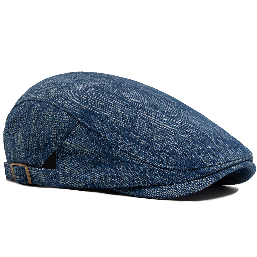 Fashion Denim Men's Beret Vint – Vintage Fashion Nz recenzja i cena