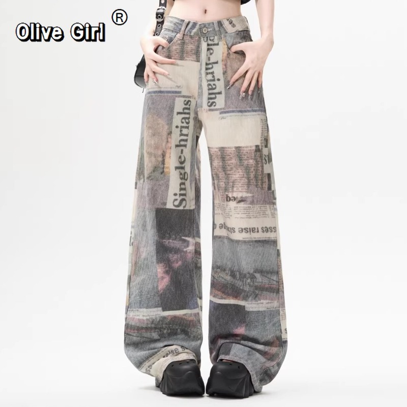 Olivegirl Women's Denim Pants  – Mom Jean High Rise recenzja i cena