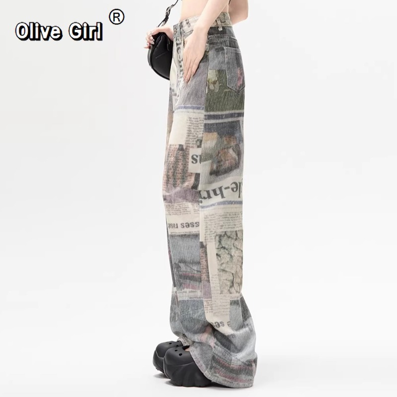 Olivegirl Women's Denim Pants  – Mom Jean High Rise recenzja i cena