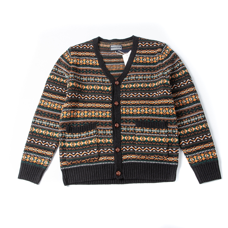 Men's V-neck Open Cardigan Swe – Crop Cardigan Vintage recenzja i cena