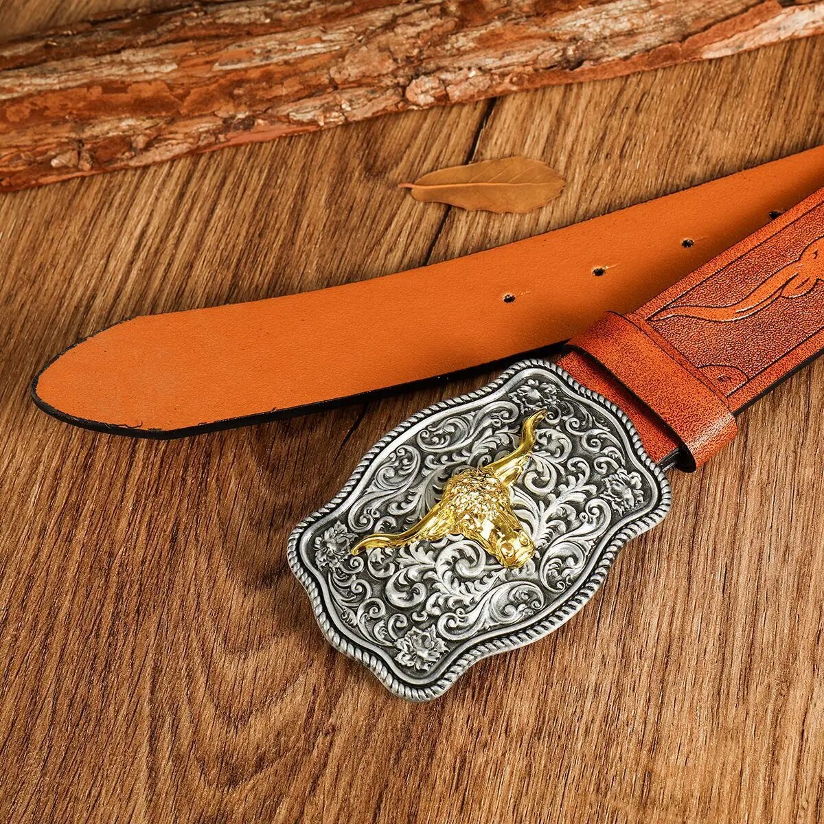 Western cowboy style men's bel – Vintage Fashion Nz recenzja i cena