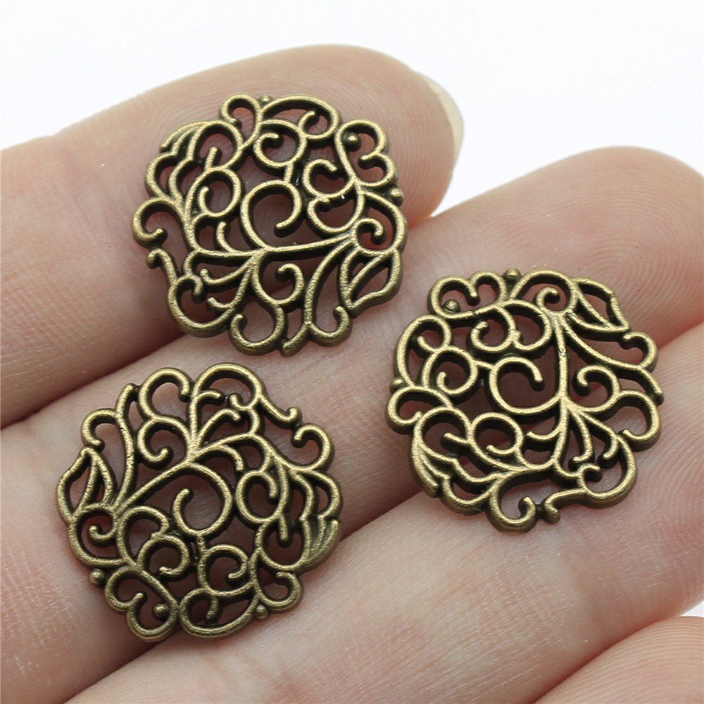 10pcs 18x18mm 2 Colors Antique – Vintage Fashion Tumblr recenzja i cena