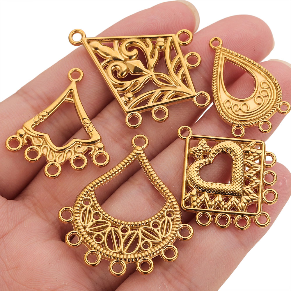 5pcs Stainless Steel Earring C – Vintage Fashion Necklace recenzja i cena