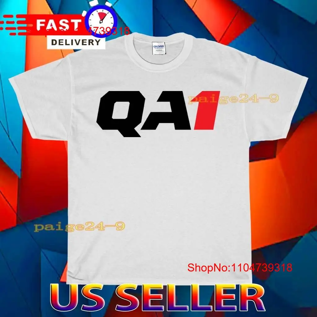 NEW SHIRT QA1 LOGO T FUNNY AME – Vintage Fashion Logo recenzja i cena