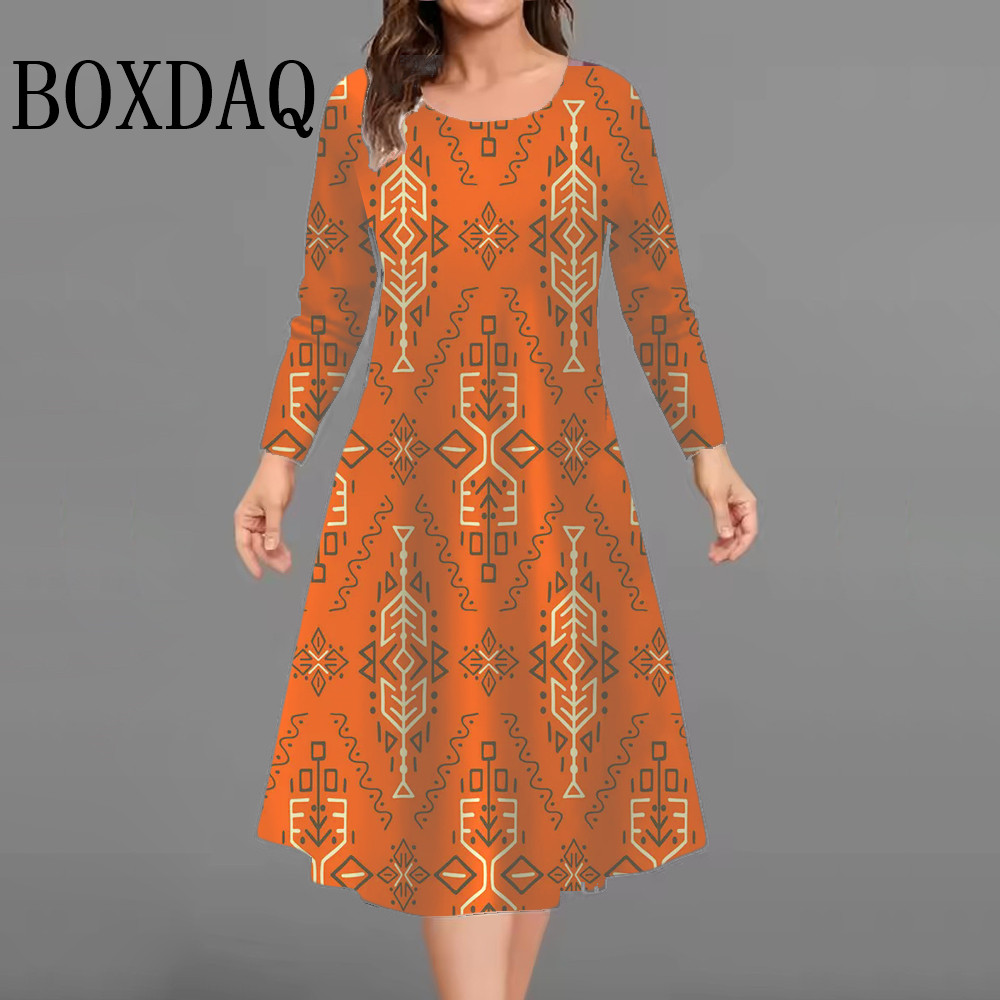 Women's Elegant Autumn Winter  – Vintage Fashion Plus Size recenzja i cena