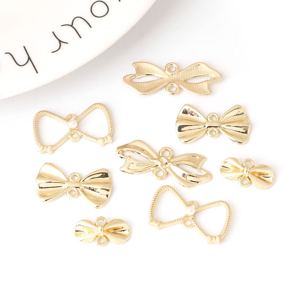 Vintage Antique Gold Bow Charm – Vintage Fashion Nz recenzja i cena