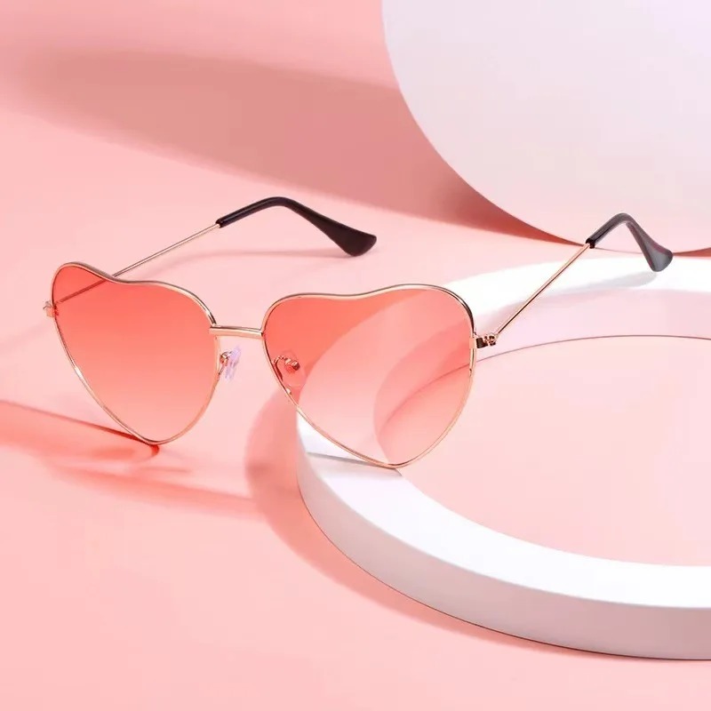 Fashion Heart Shaped Metal Sun – Vintage Fashion Girl recenzja i cena