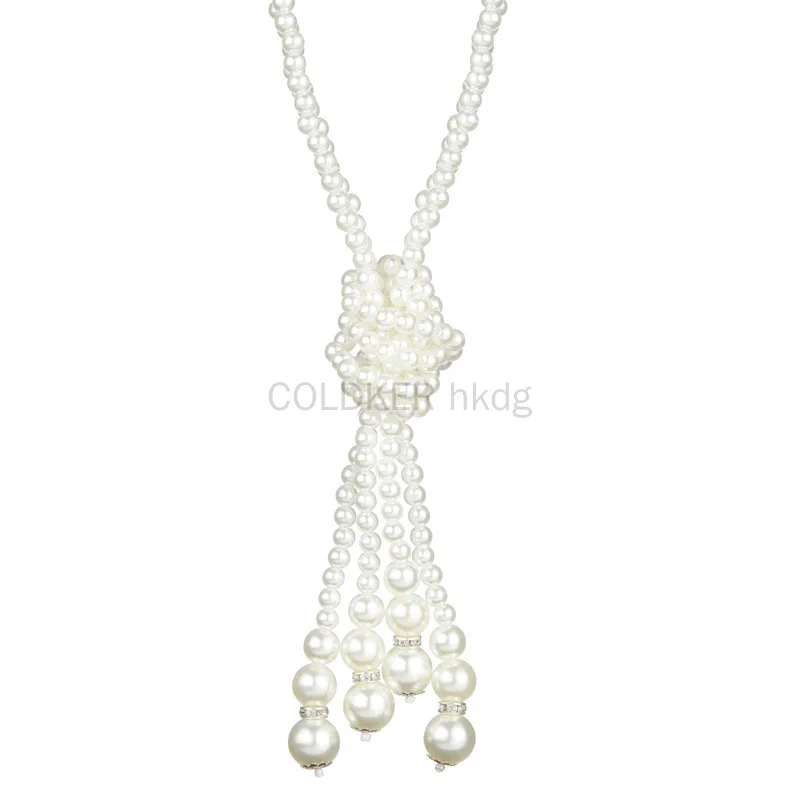 1920s Pearls Necklace Fashion  – Vintage Fashion Necklace recenzja i cena