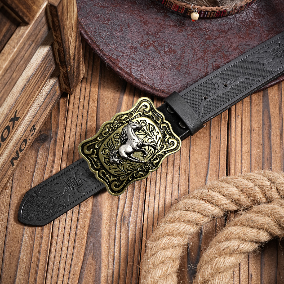 Quality men's leather belt gol – Vintage Fashion Nz recenzja i cena