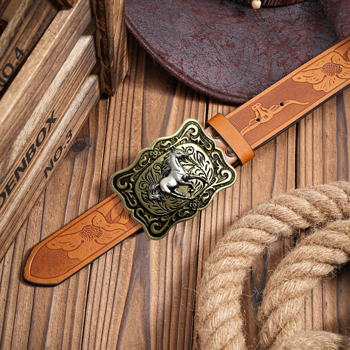 Quality men's leather belt gol – Vintage Fashion Nz recenzja i cena