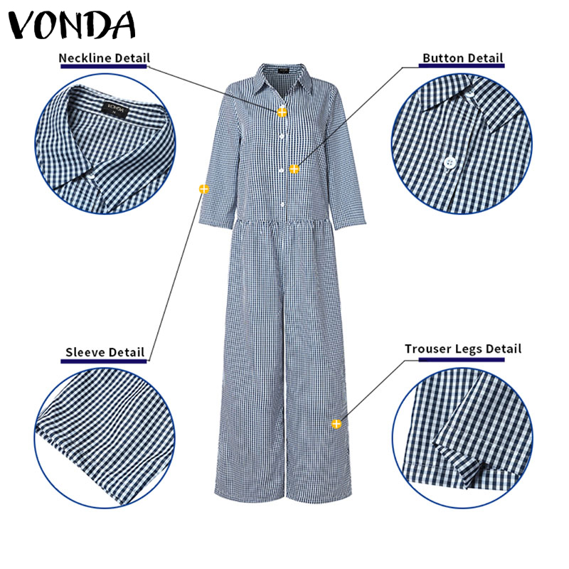 Plus Size 5XL VONDA Vintage Ju – Vintage Fashion Plus Size recenzja i cena